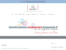 Tablet Screenshot of acupuncturesymposium.com